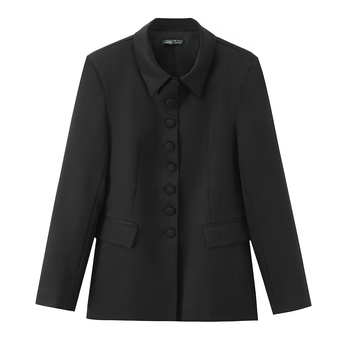 The Midnight Brevet Blazer in Black