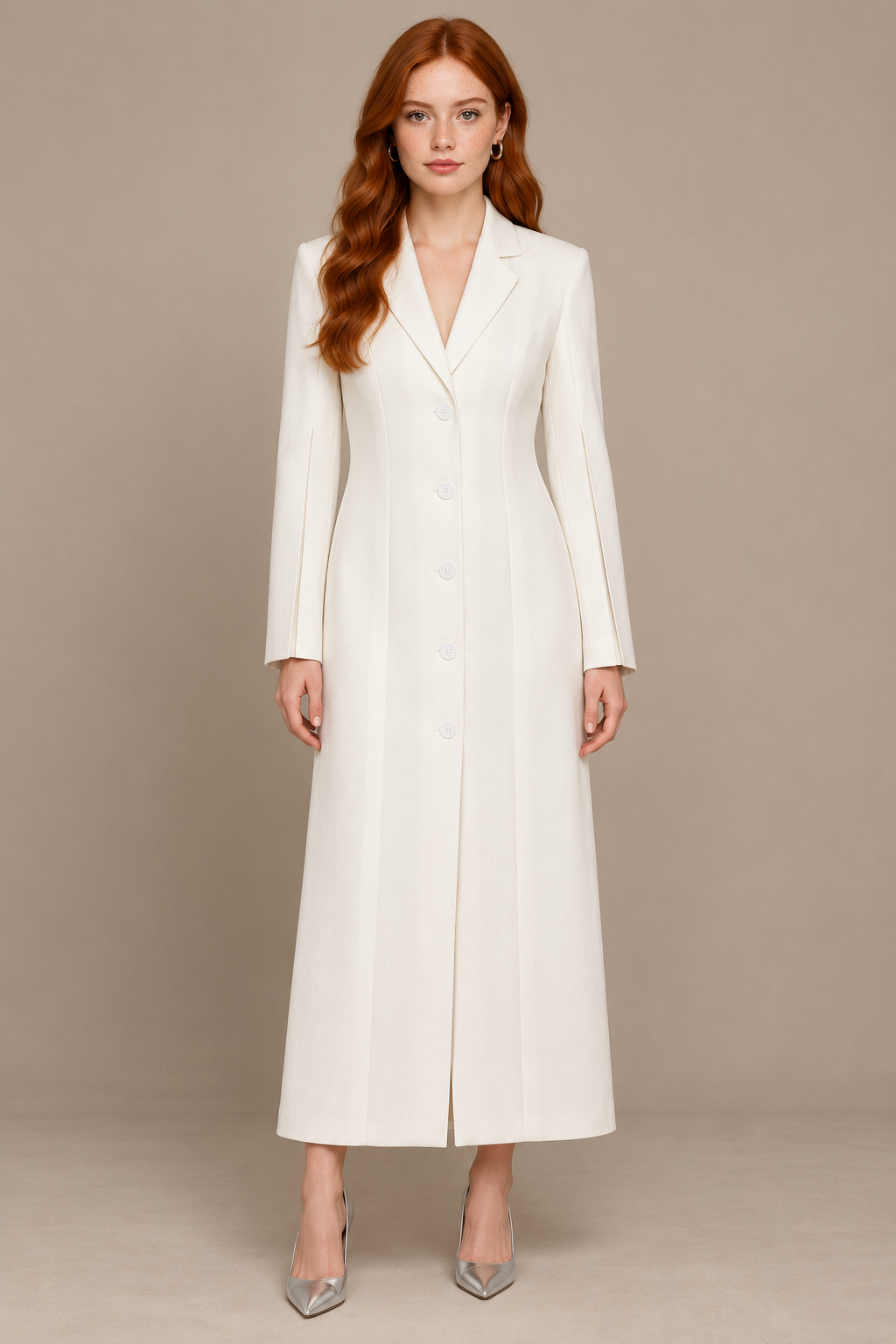 The opal blazer front view